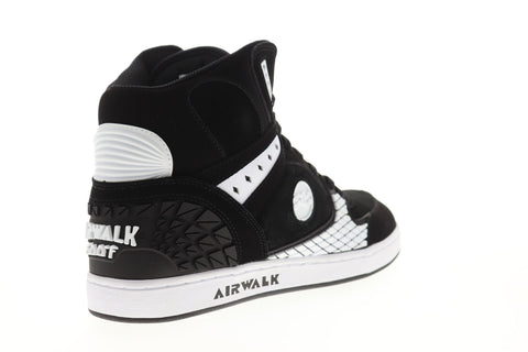 Airwalk Prototype 600 AW00226-002 Mens Black Suede Surf Skate Sneakers Shoes