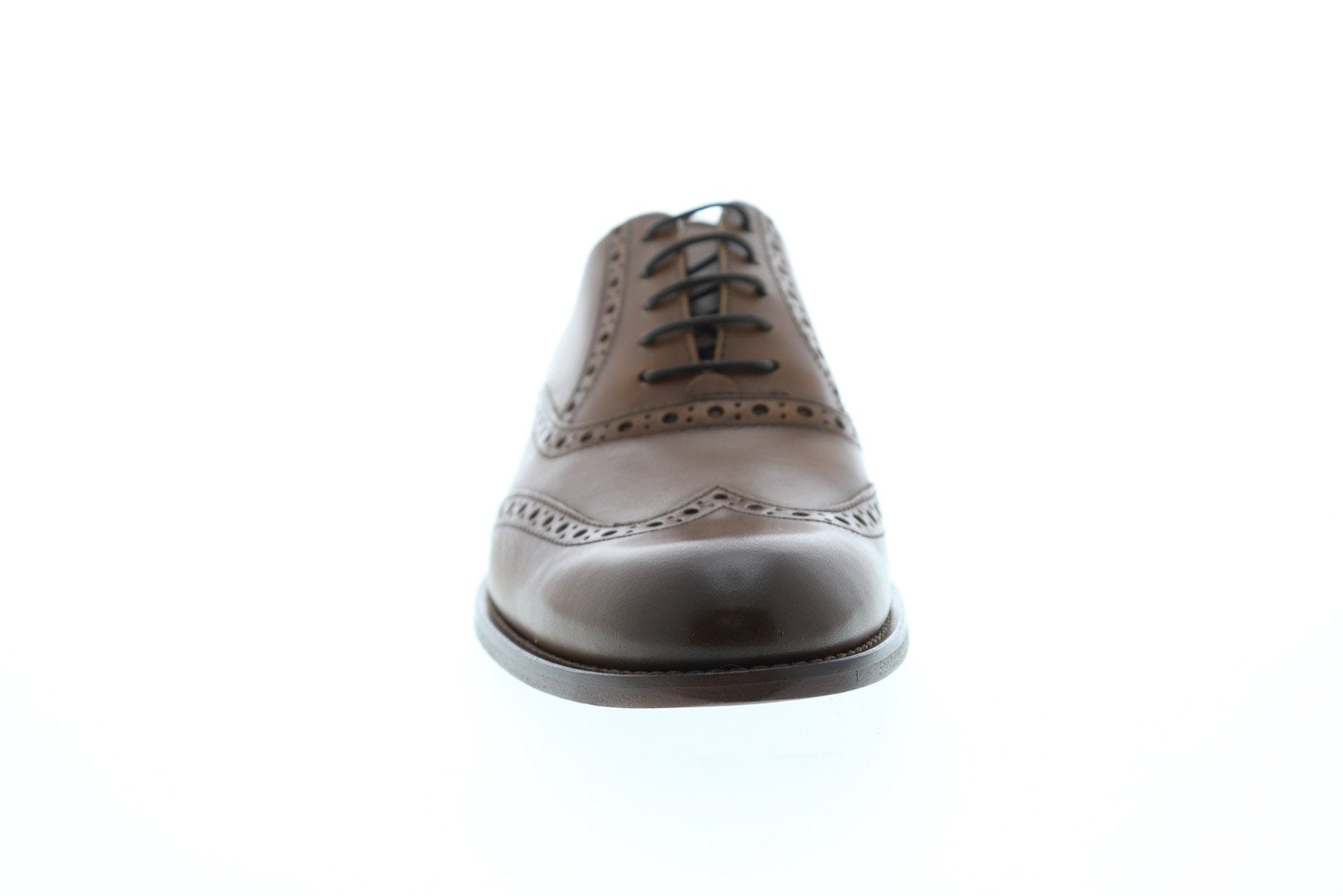 Bruno Magli Alvar BM600058 Mens Tan Brown Made In Italy Wingtip