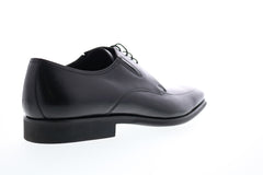 Bruno Magli Rich BM600328 Mens Black Leather Lace Up Plain Toe