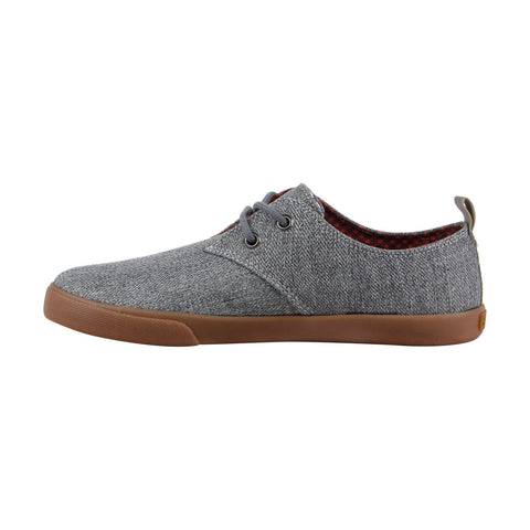 Ben Sherman Bristol BN7F00043 Mens Gray Canvas Casual Low Top Sneakers Shoes