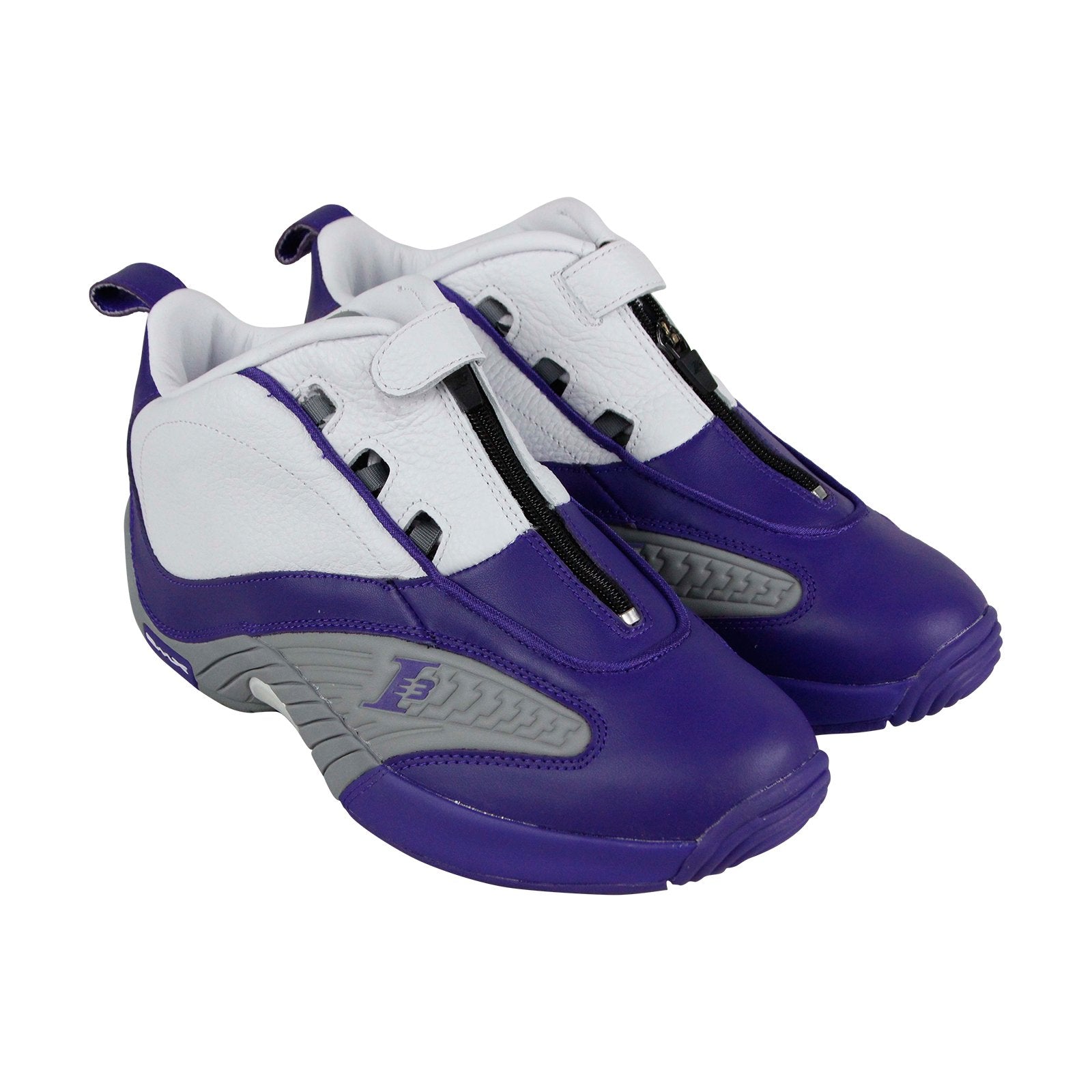 Reebok Iverson Answer IV PE BS9847 Mens Purple Leather Athletic Basket -  Ruze Shoes