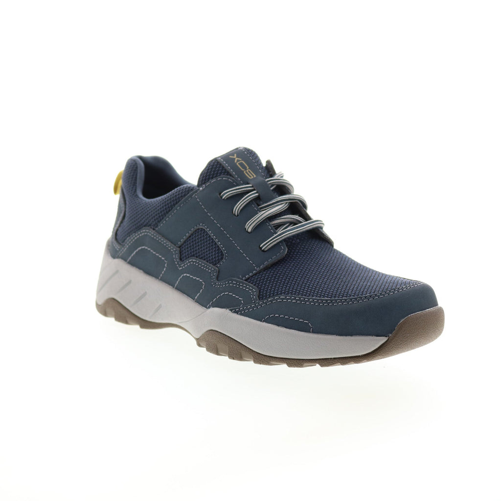 Rockport XCS Riggs Lace Up CI5796 Mens Blue Canvas Lifestyle Sneakers ...