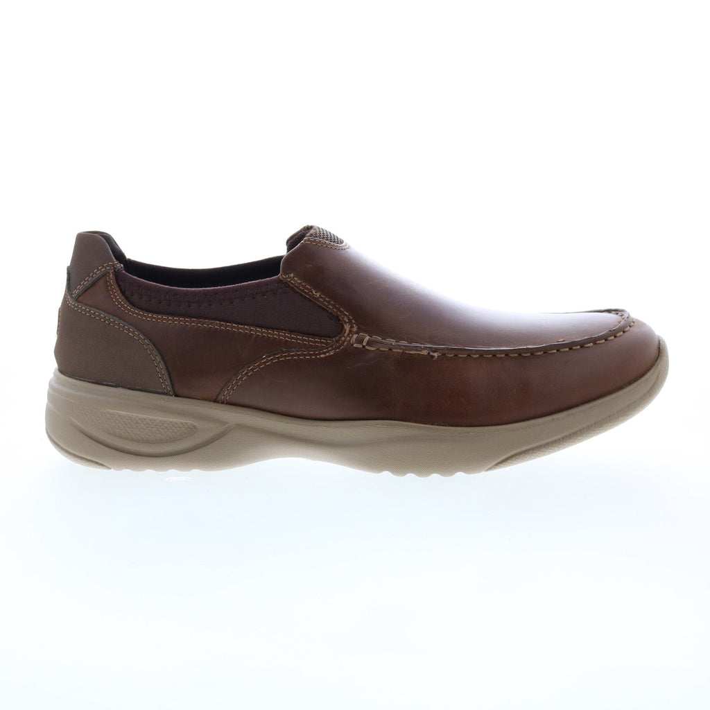 Rockport Metro Path Slip On CI6364 Mens Brown Loafers & Slip Ons Casua ...