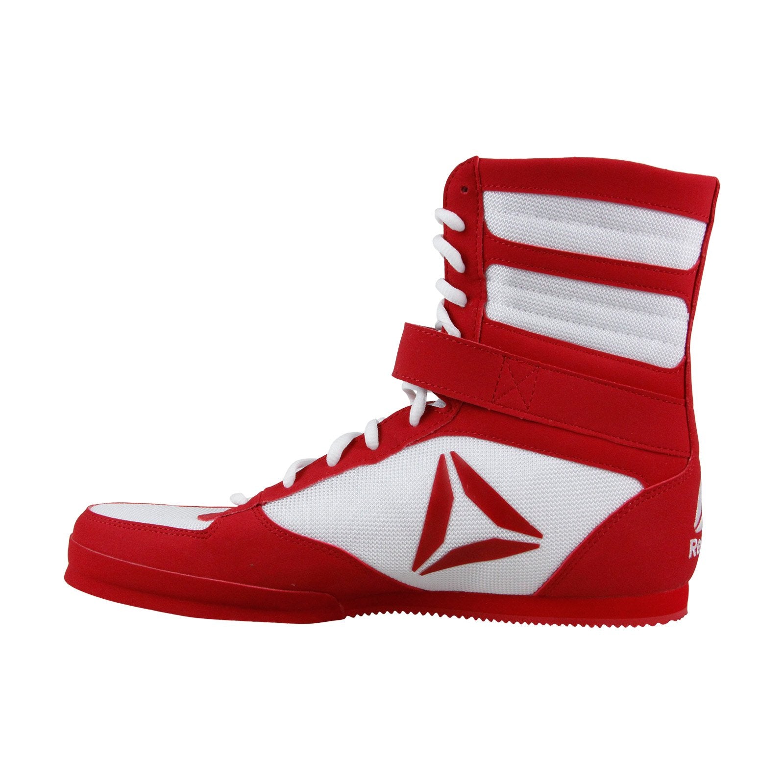 hel Won avond Reebok Boxing Boot- Buck CN4739 Mens Red Canvas Lace Up Athletic Wrest -  Ruze Shoes