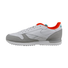 Reebok Classic Leather Ripple CN5878 Mens White Casual Low Top Sneakers Shoes