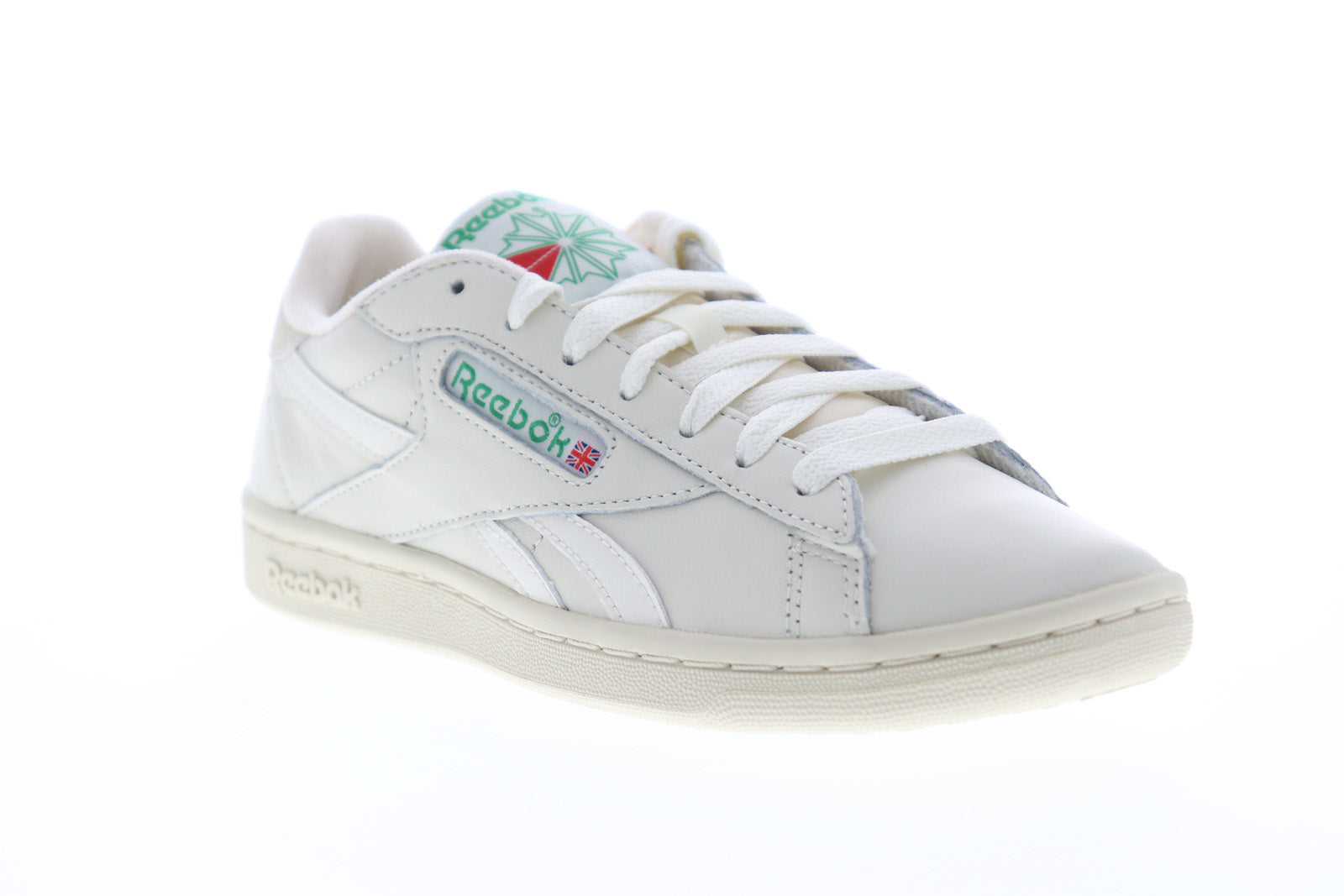 Ladder Jong invoeren Reebok NPC UK DV5585 Womens White Leather Low Top Lifestyle Sneakers S -  Ruze Shoes