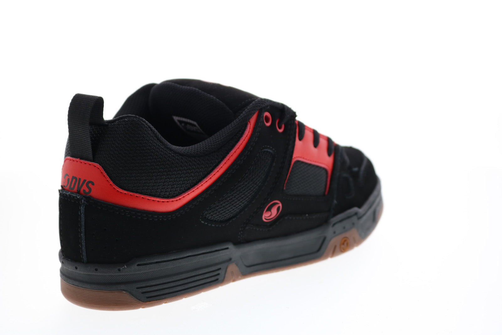 DVS Argon Skateboard Shoes - Black/Red Deegan 006