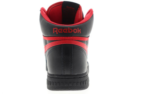 Reebok BB 4600 EH3332 Mens Black Leather High Top Basketball Sneakers Shoes