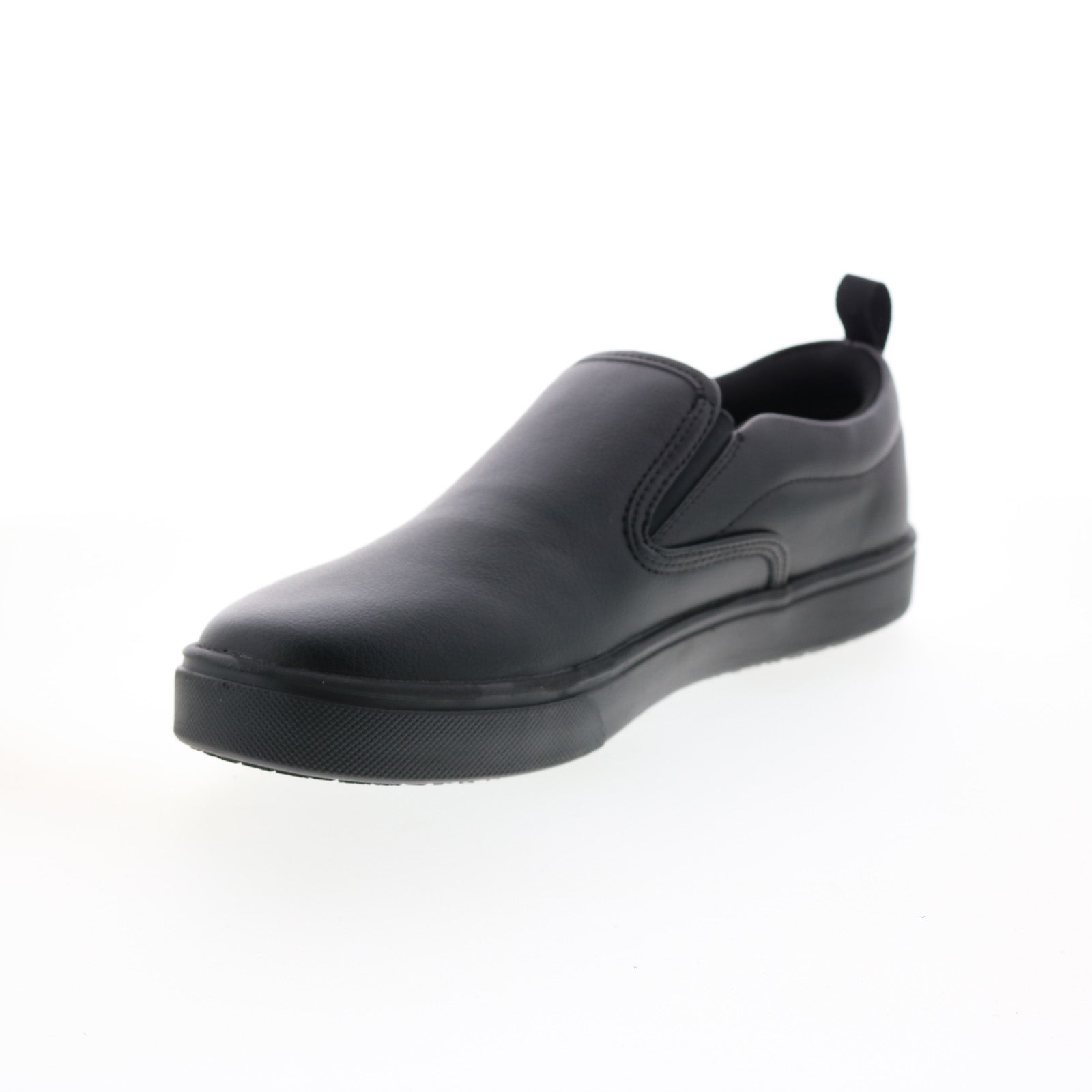 Emeril Lagasse Royal Leather Slip Resistant Mens Black Wide