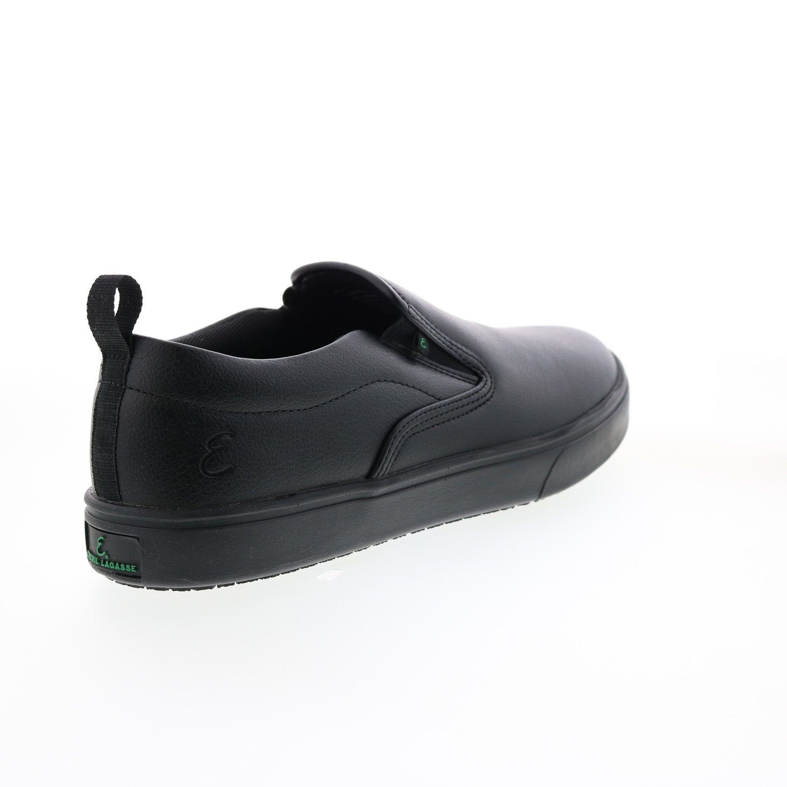 Emeril Lagasse Royal Leather Slip Resistant Mens Black Wide