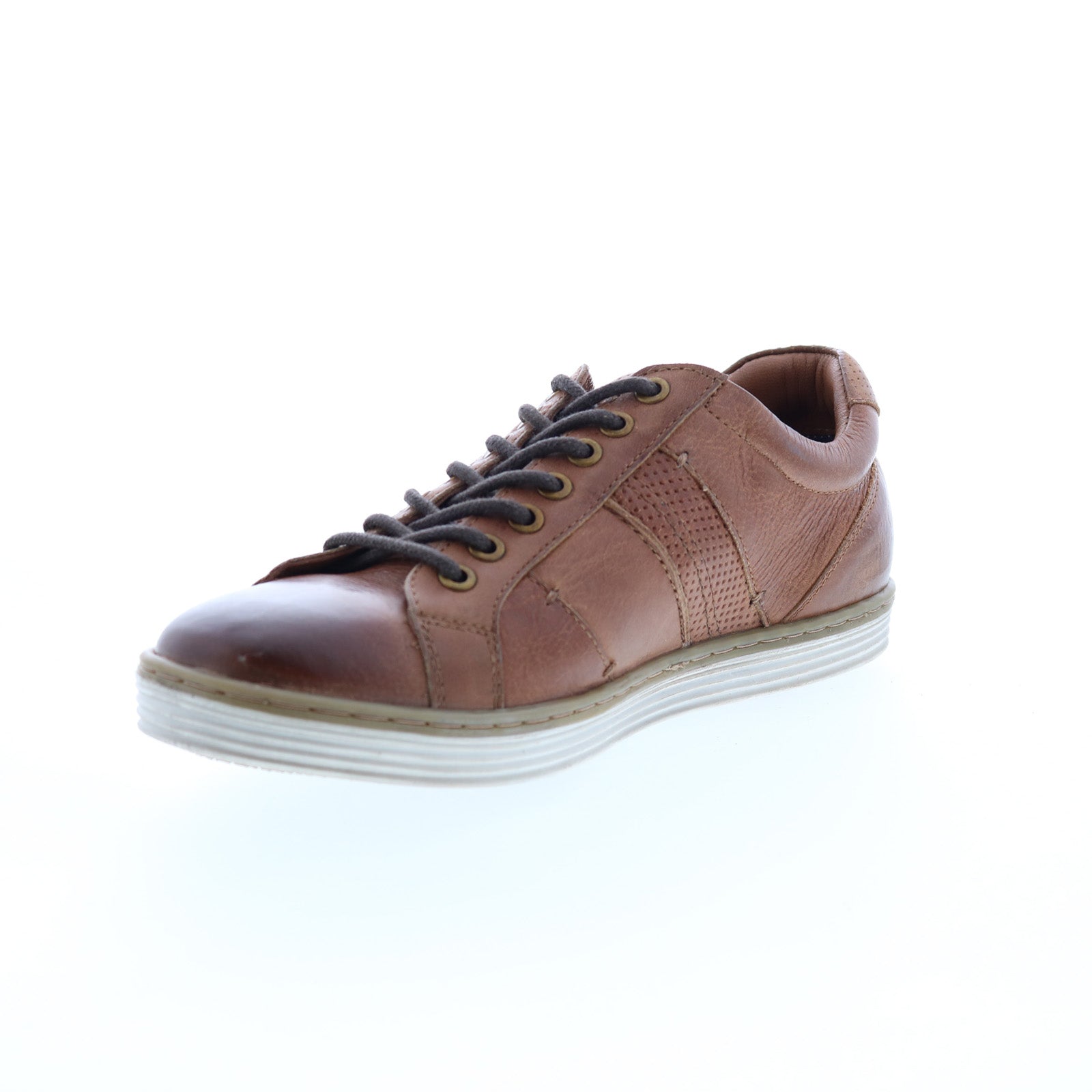 Roan by Bed Stu Eli F800406 Mens Brown Leather Lifestyle Sneakers