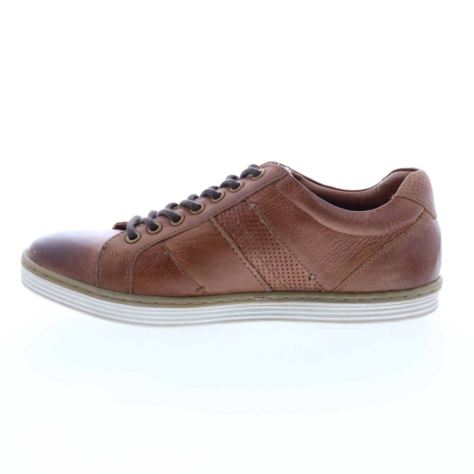 Roan by Bed Stu Eli F800406 Mens Brown Leather Lifestyle Sneakers