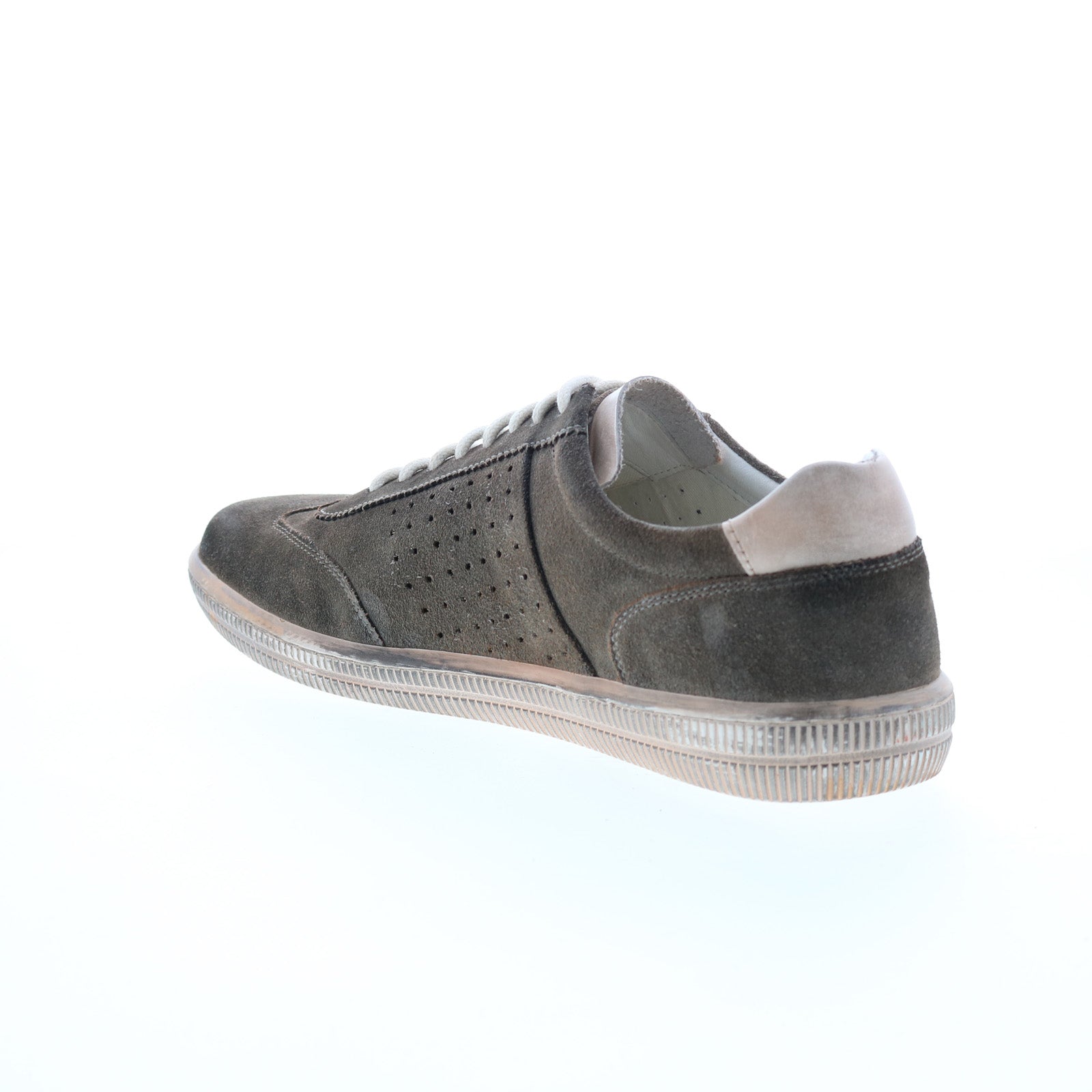 Roan by Bed Stu Bluff FR80025 Mens Gray Suede Lifestyle Sneakers