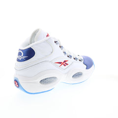 Reebok Question Mid GX0227 Mens White Leather Athletic Basketball