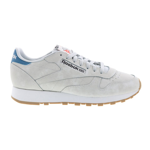Bully Papa knijpen Reebok Classic Leather HP9158 Mens Gray Lace Up Lifestyle Sneakers Sho -  Ruze Shoes