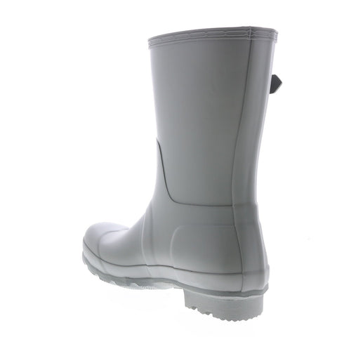 Hunter Original Short Boot MFS9000RMA-DKG Men Gray Rain Boots