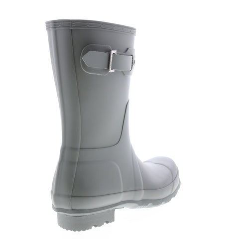 Hunter Original Short Boot MFS9000RMA-DKG Men Gray Rain Boots