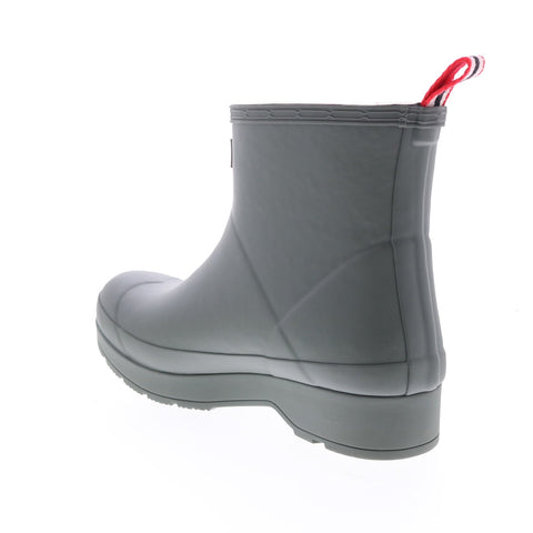 Hunter Play Short Insulated Boot MFS9144RMA-UBY Men Gray Rain Boots