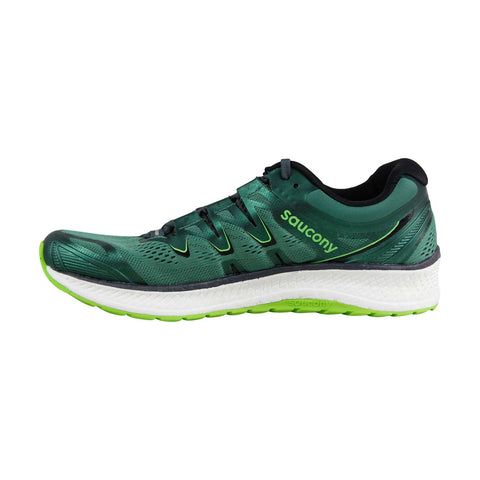 Saucony Triumph Iso 4 S20413-3 Mens Green Canvas Athletic Gym Running Shoes