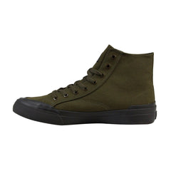 HUF Classic Hi X British Millerain Mens Green Casual High Top Sneakers Shoes