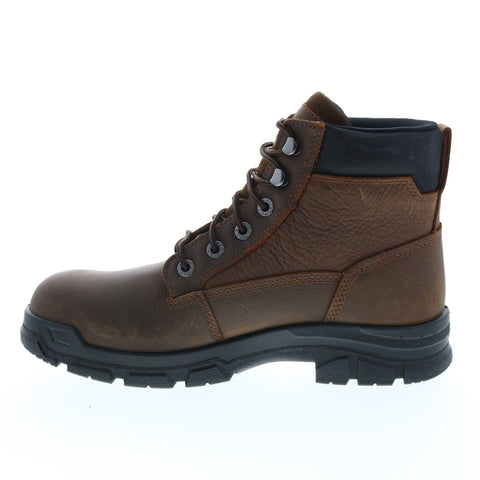 Wolverine Chainhand EPX WP 6" W10917 Mens Wide Brown Lace Up Work Boots