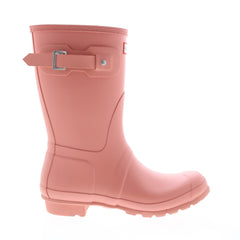 Hunter Original Short Boot WFS1000RMA-RUK Womens Pink Rain Boots
