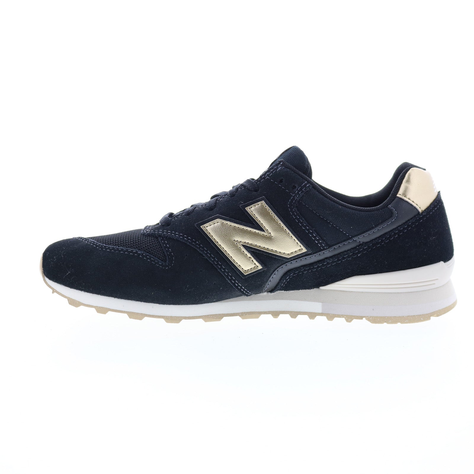 New Balance 996 WL996CE2 Womens Black Suede Lace Up Lifestyle