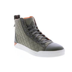 Diesel Tempus Diamond Mens Gray Canvas Lace Up Lifestyle Sneakers Shoe Ruze Shoes