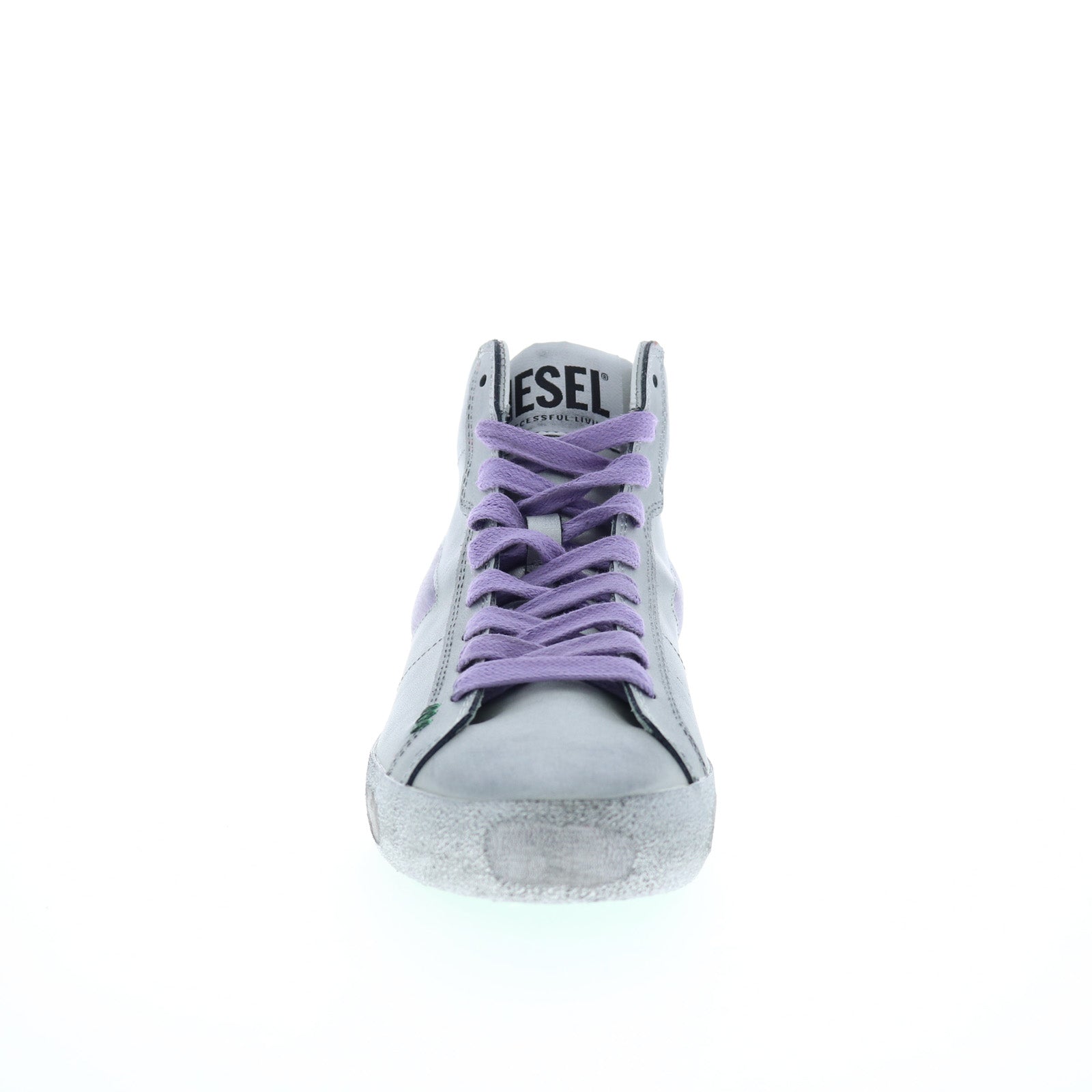 Diesel S-Leroji Mid X Y02972-P4791-H9227 Womens Silver Sneakers 
